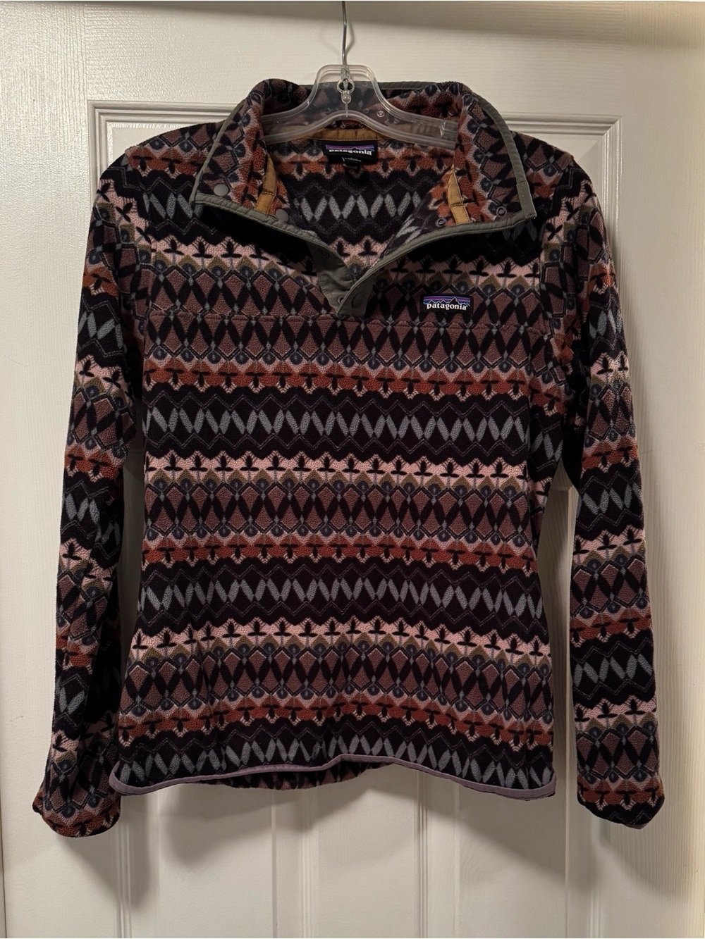 Patagonia Women's Patterned Teddy Fleece Pullover